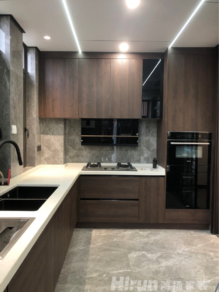 香山四季485㎡新裝飾主義疊墅 裝修案例實景圖-1