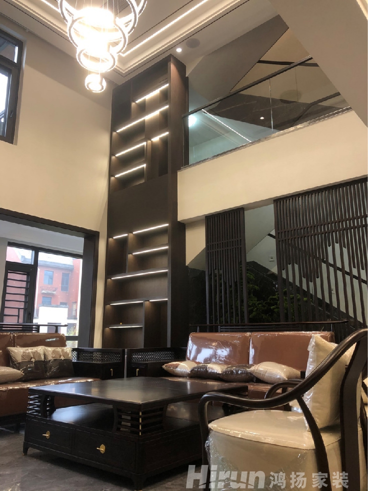 香山四季485㎡新裝飾主義疊墅 裝修案例實景圖-7