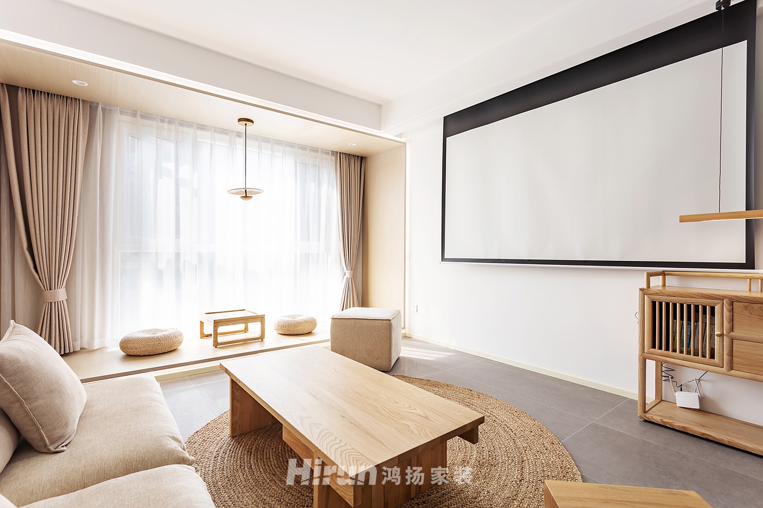 紅星公館110㎡北歐之光三居室 裝修案例實景圖-8