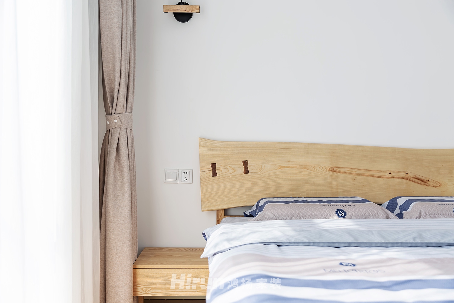 紅星公館110㎡北歐之光三居室 裝修案例實景圖-12