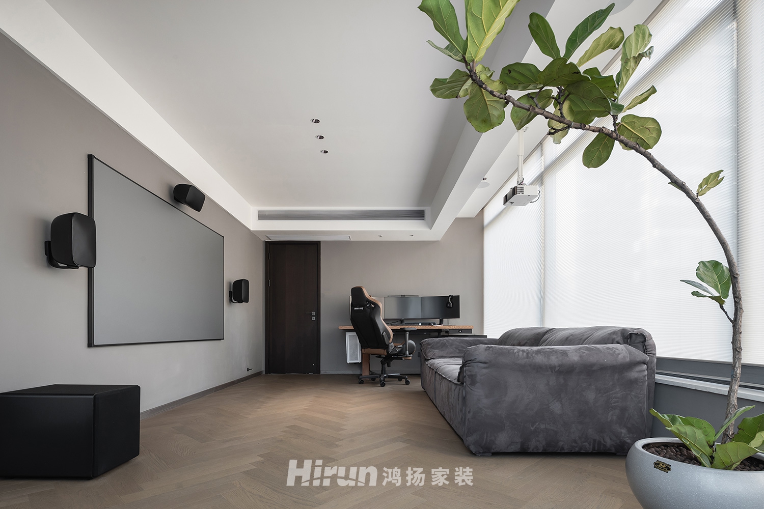 中航城320㎡雅致現代別墅 裝修案例實景圖-5