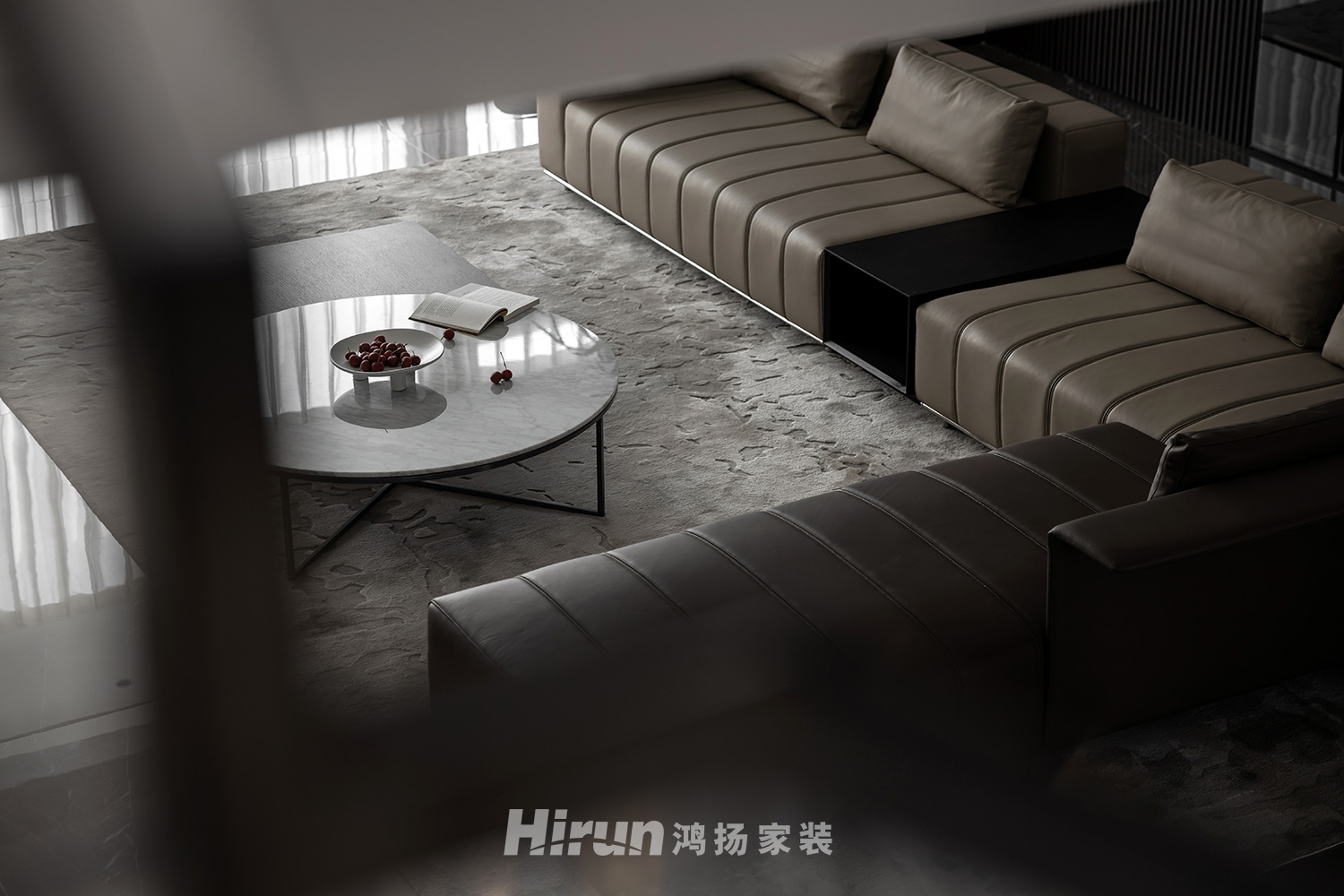 中航城320㎡雅致現代別墅 裝修案例實景圖-12