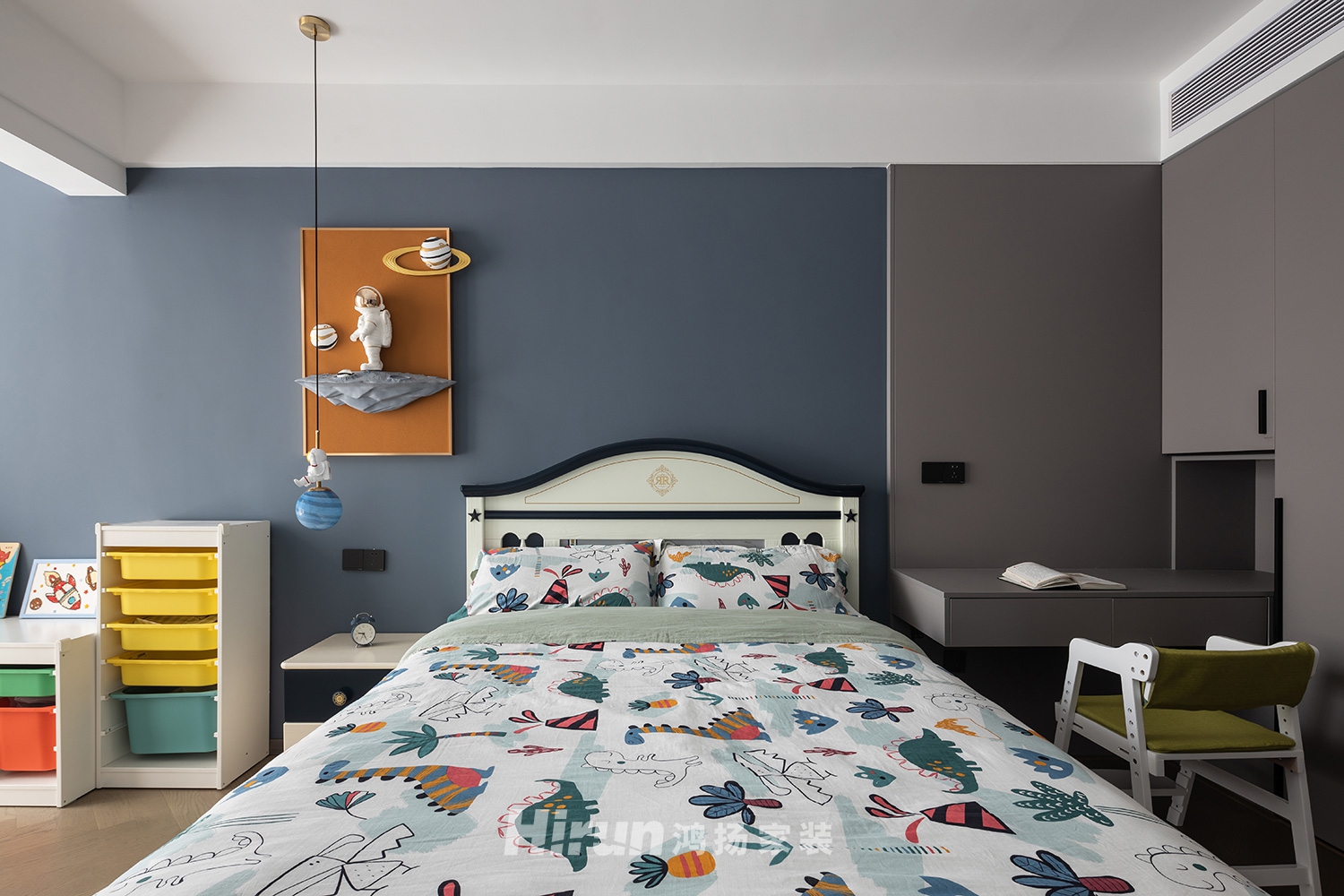 中航城320㎡雅致現代別墅 裝修案例實景圖-10