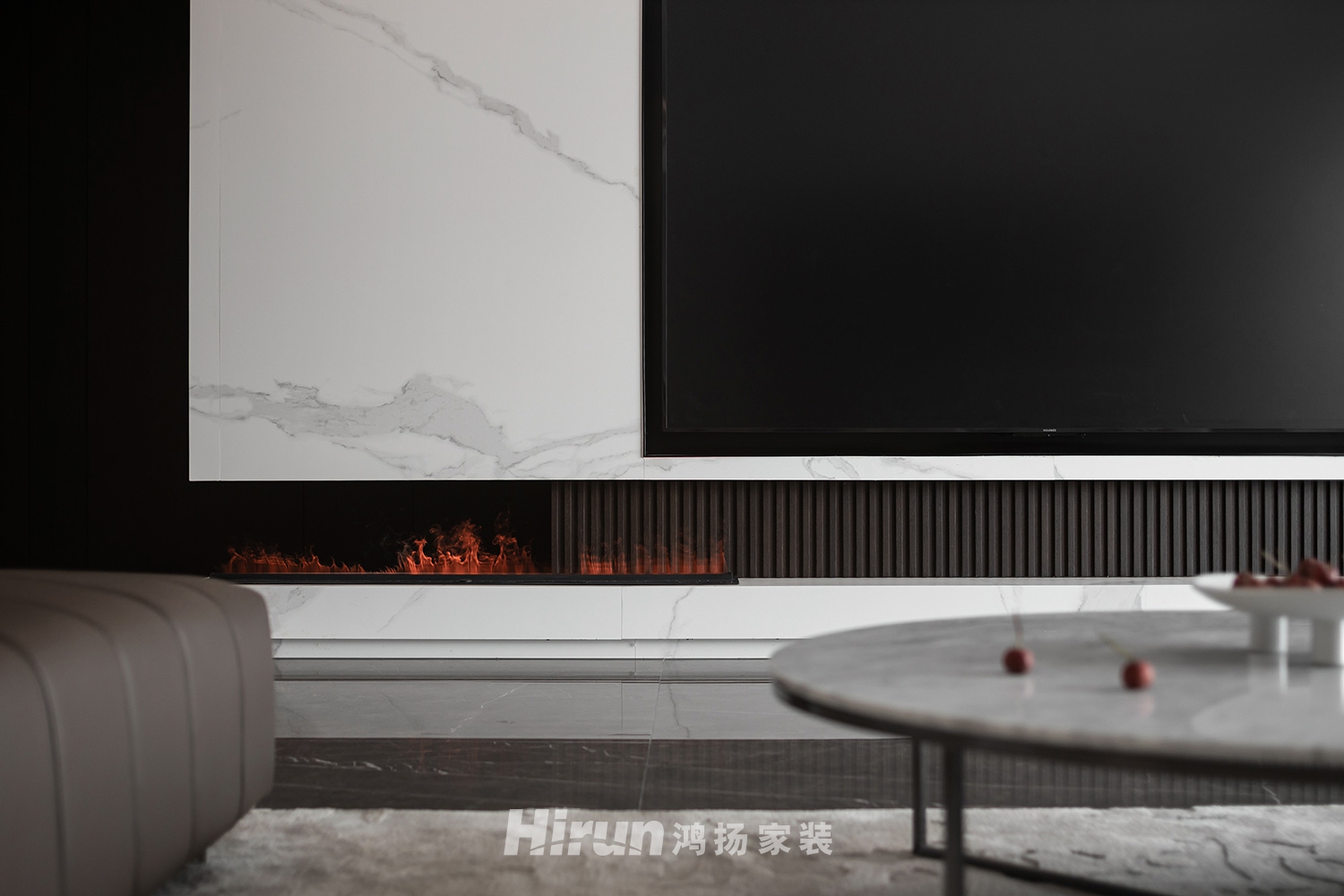 中航城320㎡雅致現代別墅 裝修案例實景圖-11