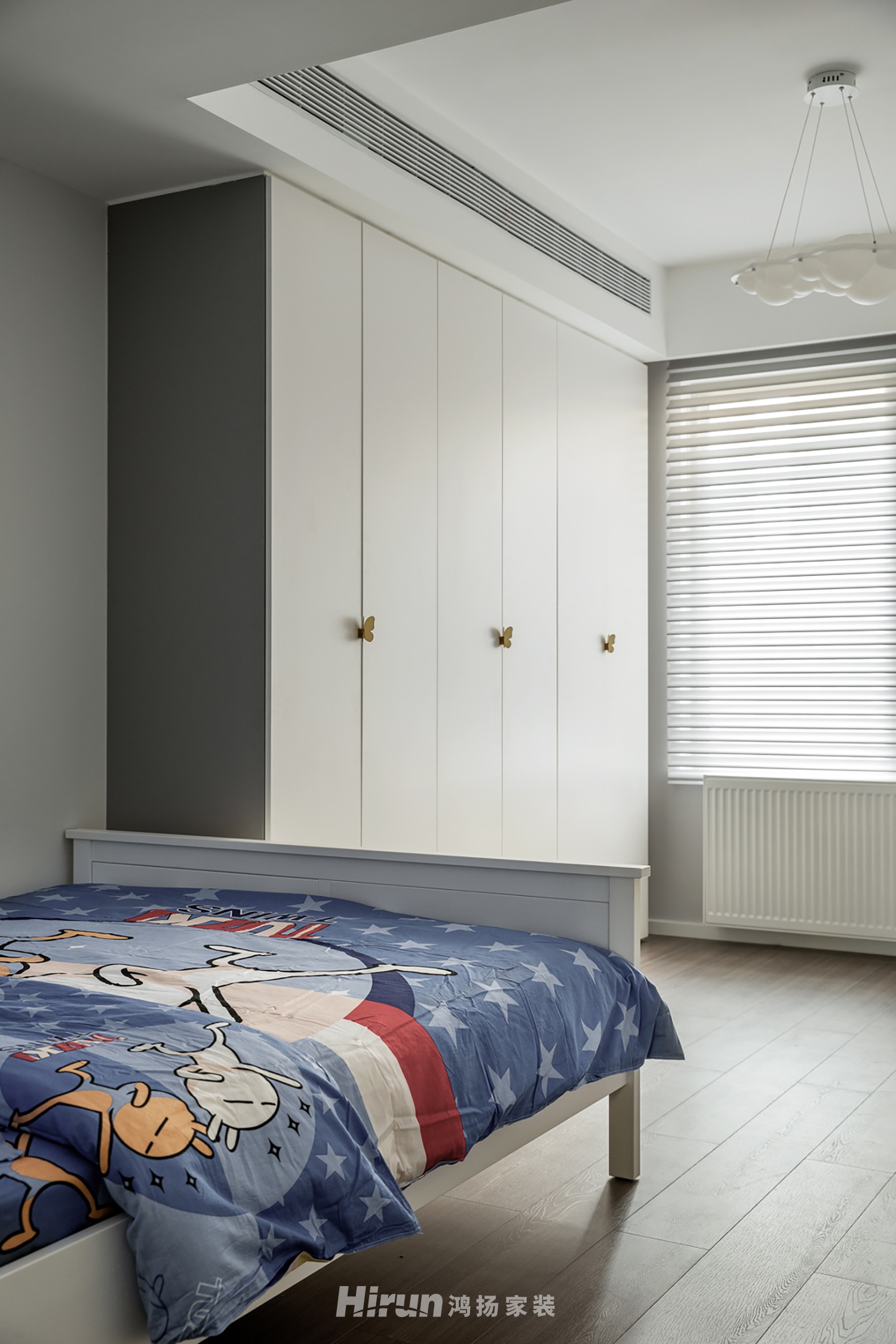 中天星耀城140㎡雅致現代復式 裝修案例實景圖-6