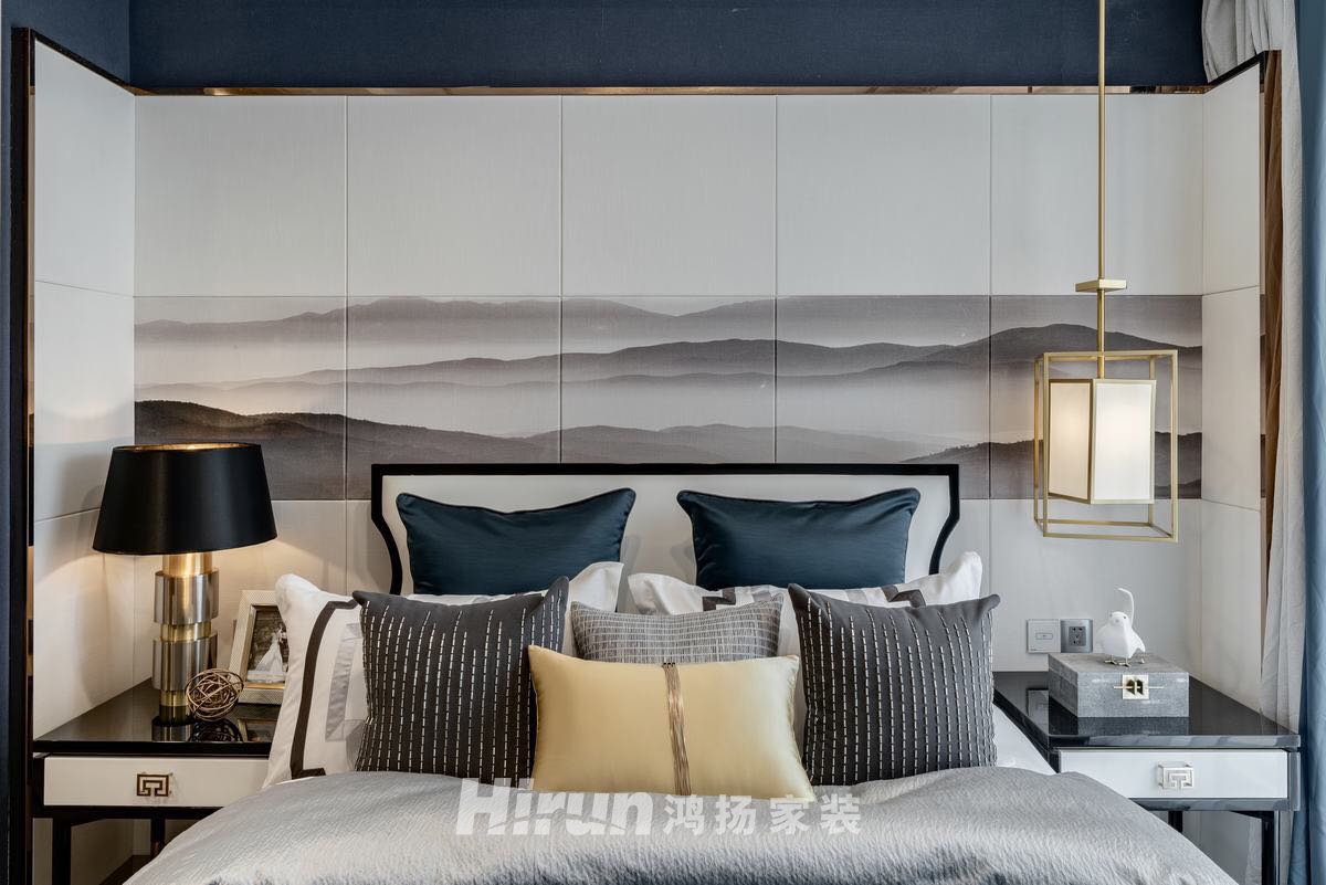 恒大華府140㎡江南印象四居室 裝修案例實景圖-9