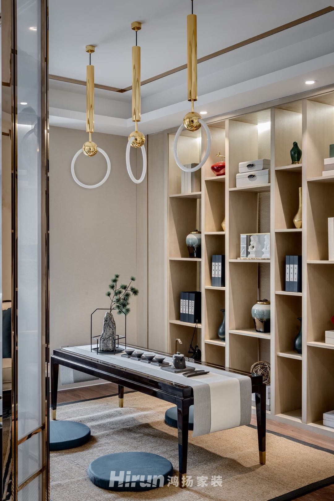 恒大華府140㎡江南印象四居室 裝修案例實景圖-4