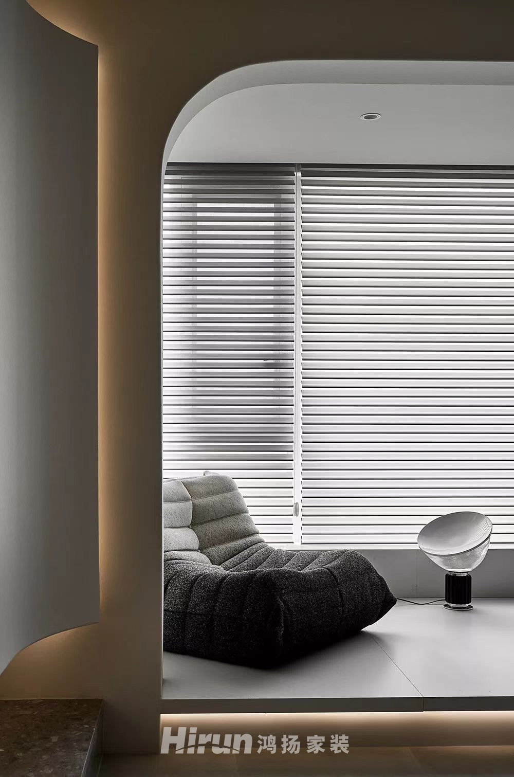 梅溪清秀160㎡北歐之光四居室 裝修案例實景圖-5