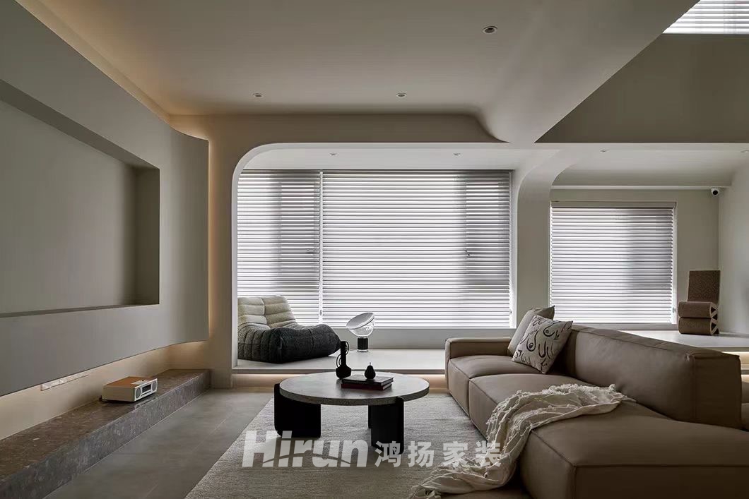 梅溪清秀160㎡北歐之光四居室 裝修案例實景圖-4