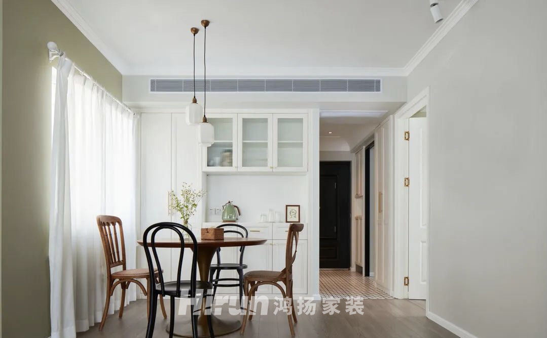 明昇壹城 110㎡北歐之光三居室 裝修案例實景圖-2