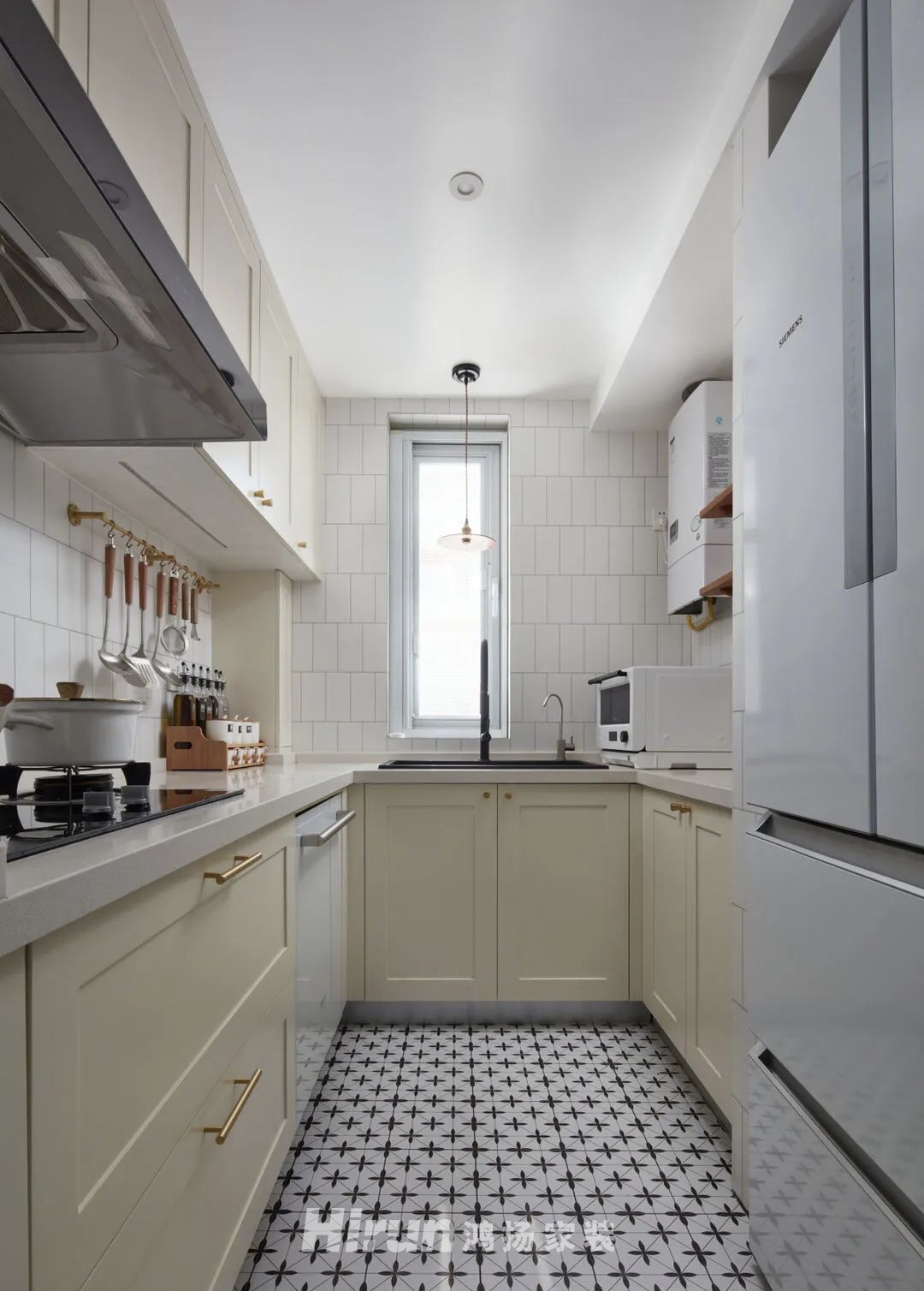 明昇壹城 110㎡北歐之光三居室 裝修案例實景圖-5