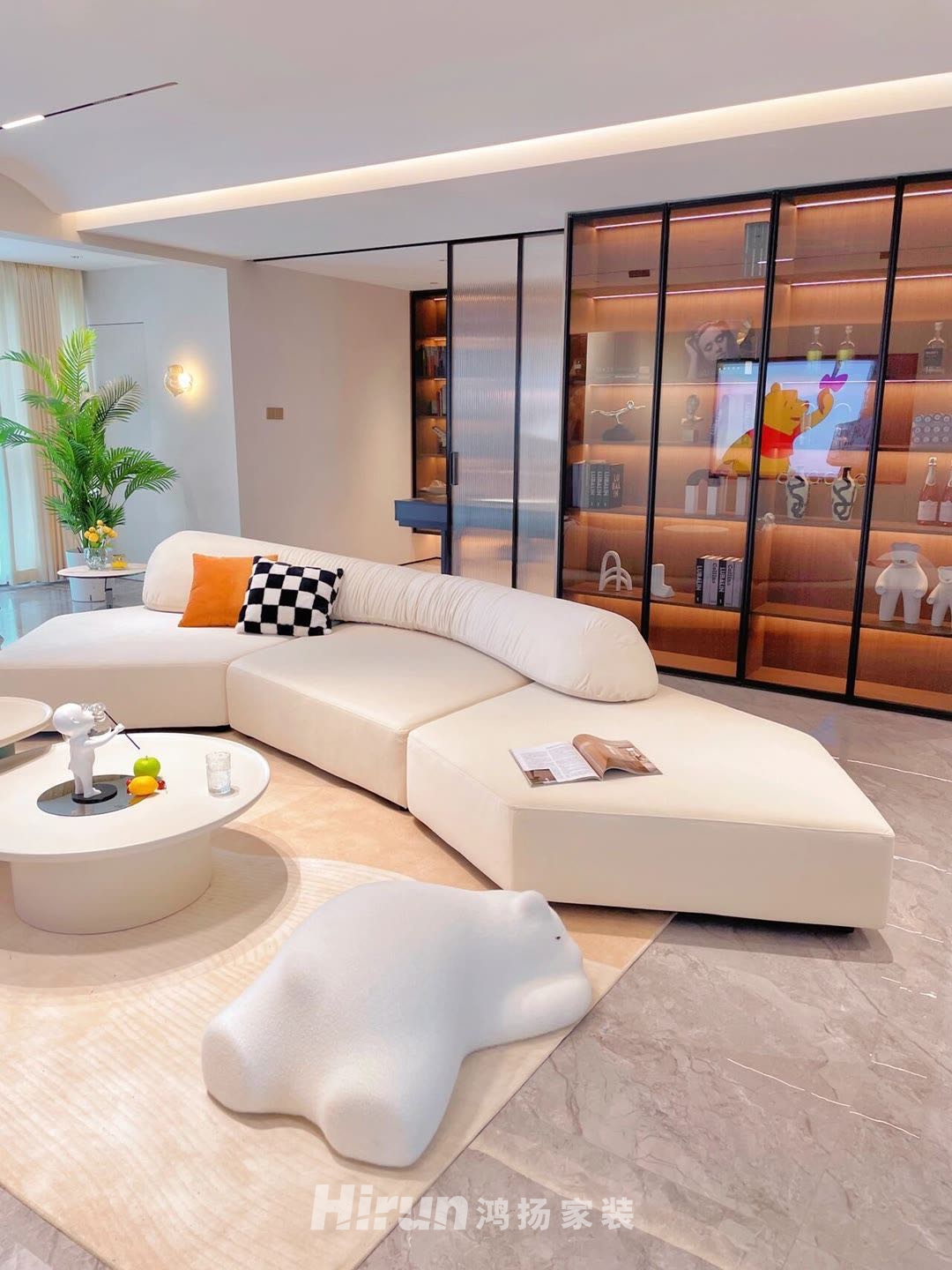 明昇壹城 150㎡北歐之光四居室 裝修案例實景圖-6