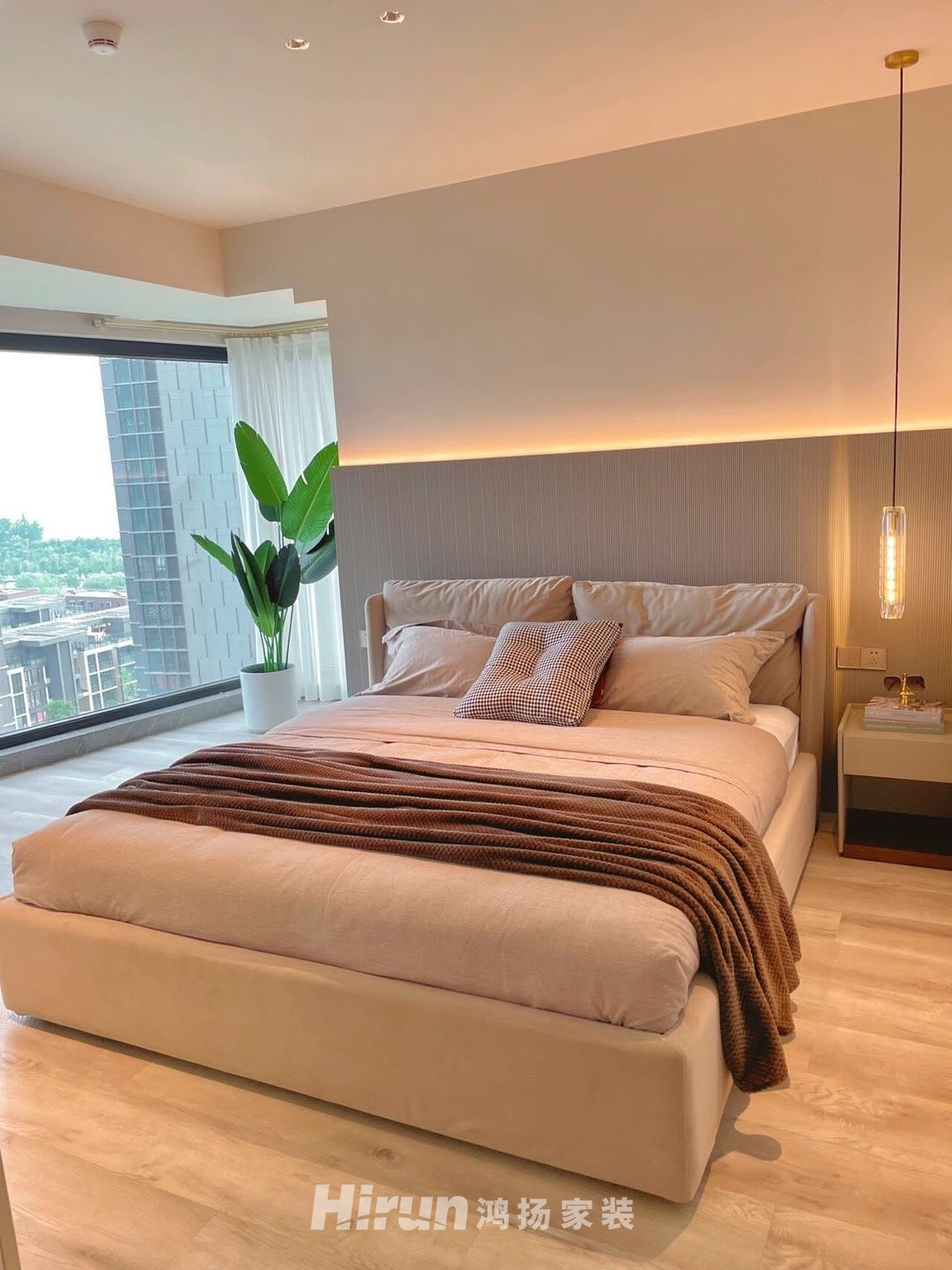 明昇壹城 150㎡北歐之光四居室 裝修案例實景圖-9