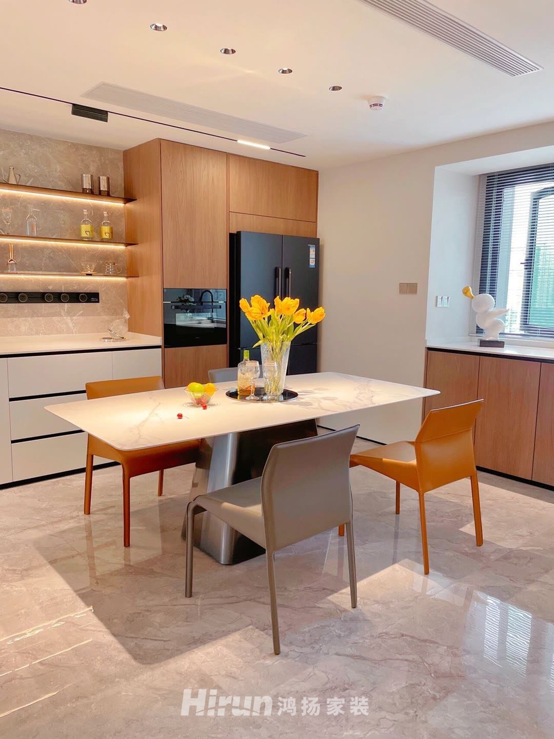 明昇壹城 150㎡北歐之光四居室 裝修案例實景圖-8