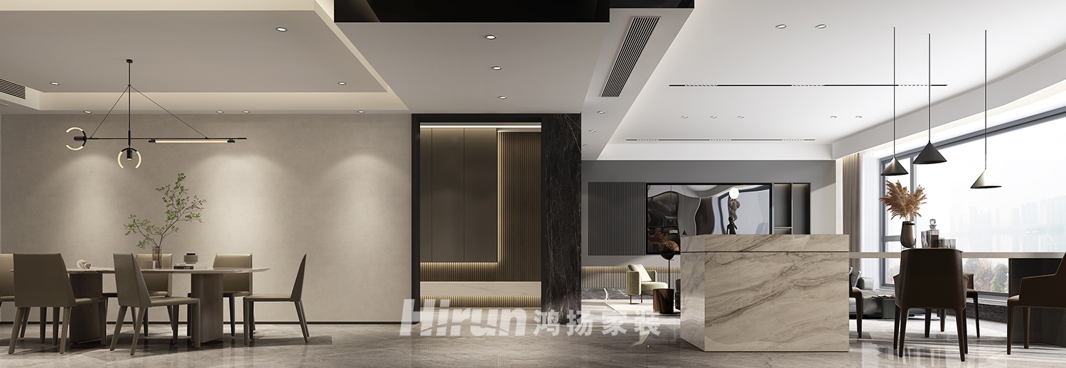 建發(fā)央著102㎡雅致現(xiàn)代復式 裝修案例效果圖-5