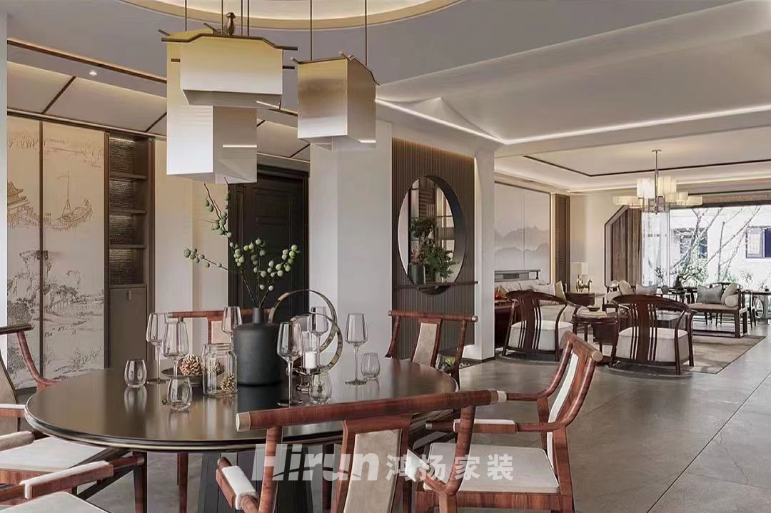 碧桂園196㎡復合寫意大平層 裝修案例實景圖-2