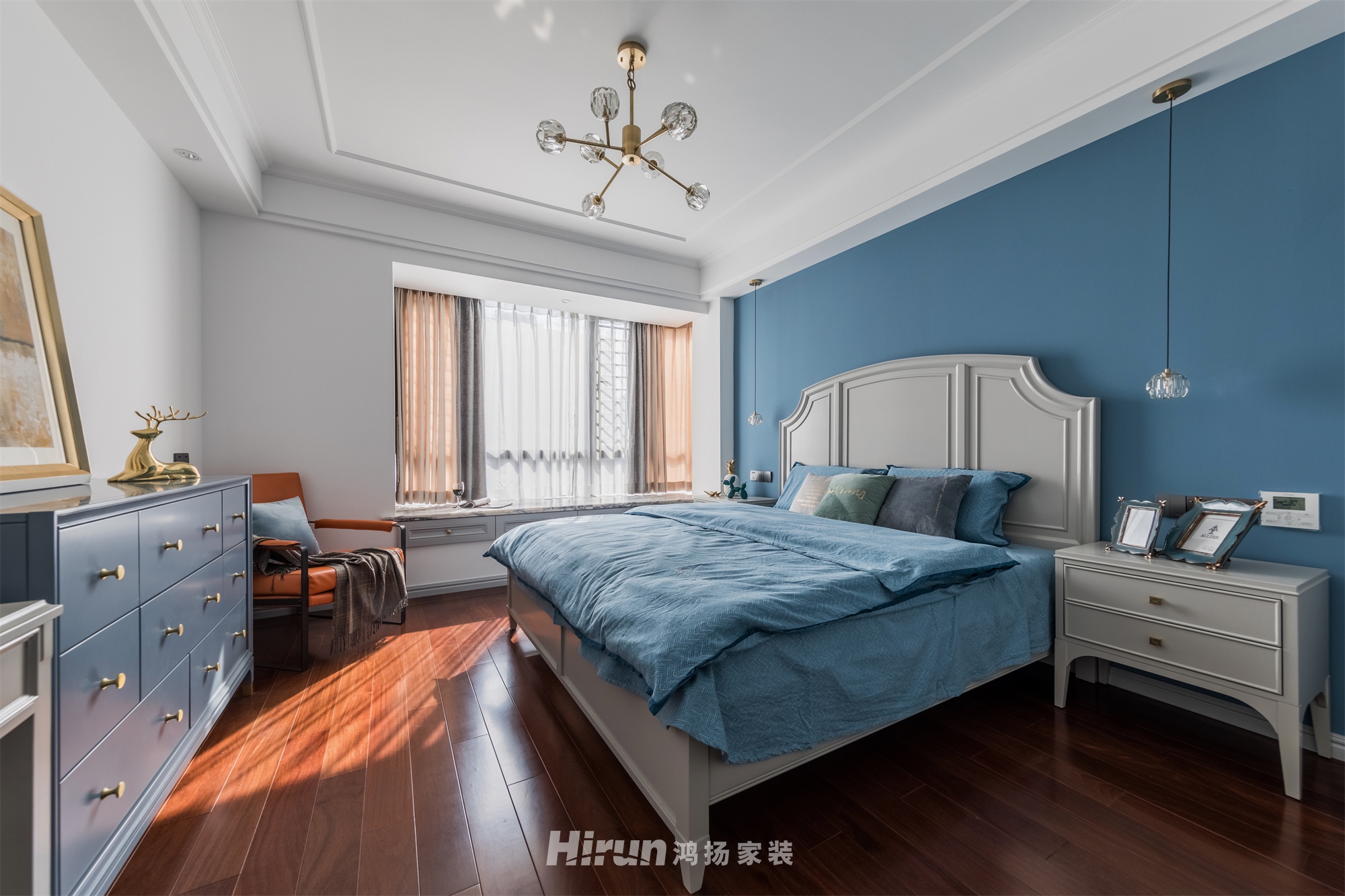 花園府150㎡輕歐簡美四居室 裝修案例實景圖-11