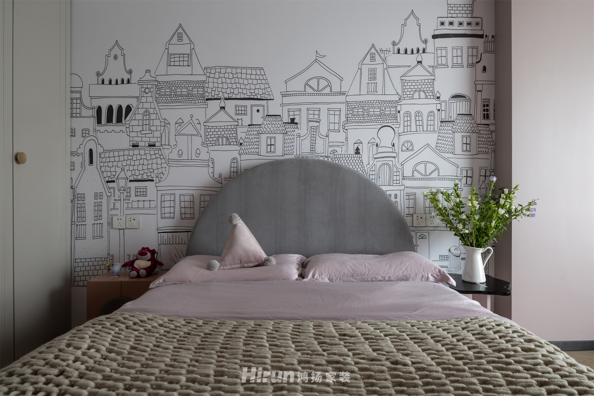 華潤桃園里140㎡雅致現代大平層 裝修案例實景圖-5