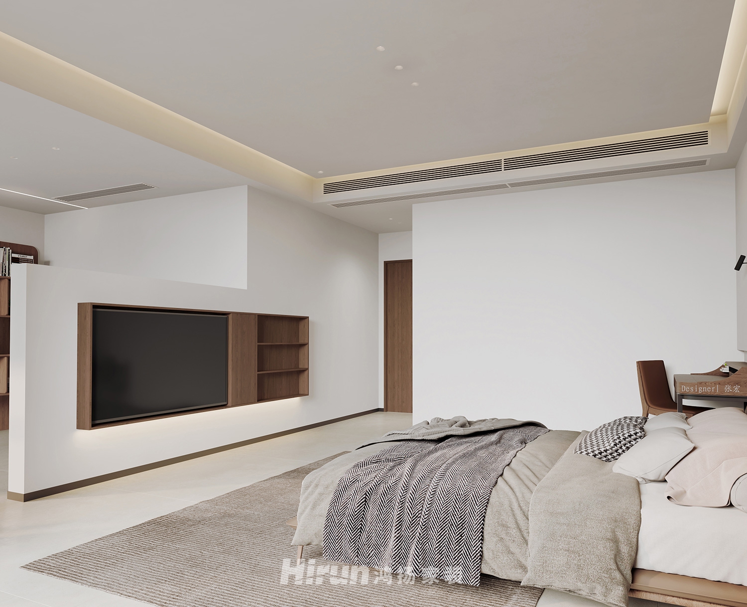 自建別墅500㎡意境東方別墅 裝修案例效果圖-4