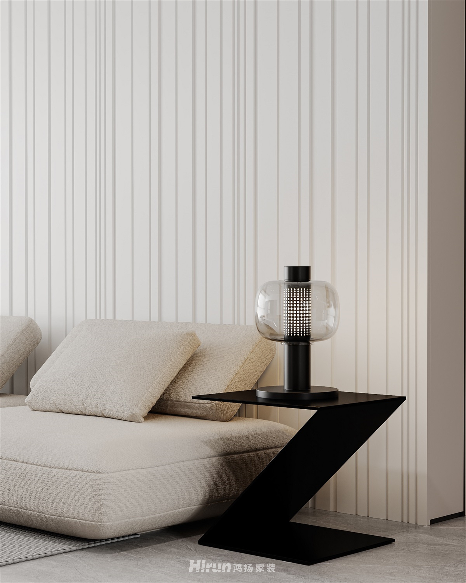 融冠密城137㎡雅致現(xiàn)代四居室 裝修案例效果圖-7