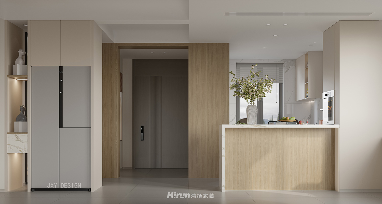 保利金香檳320㎡北歐之光別墅 裝修案例效果圖-2