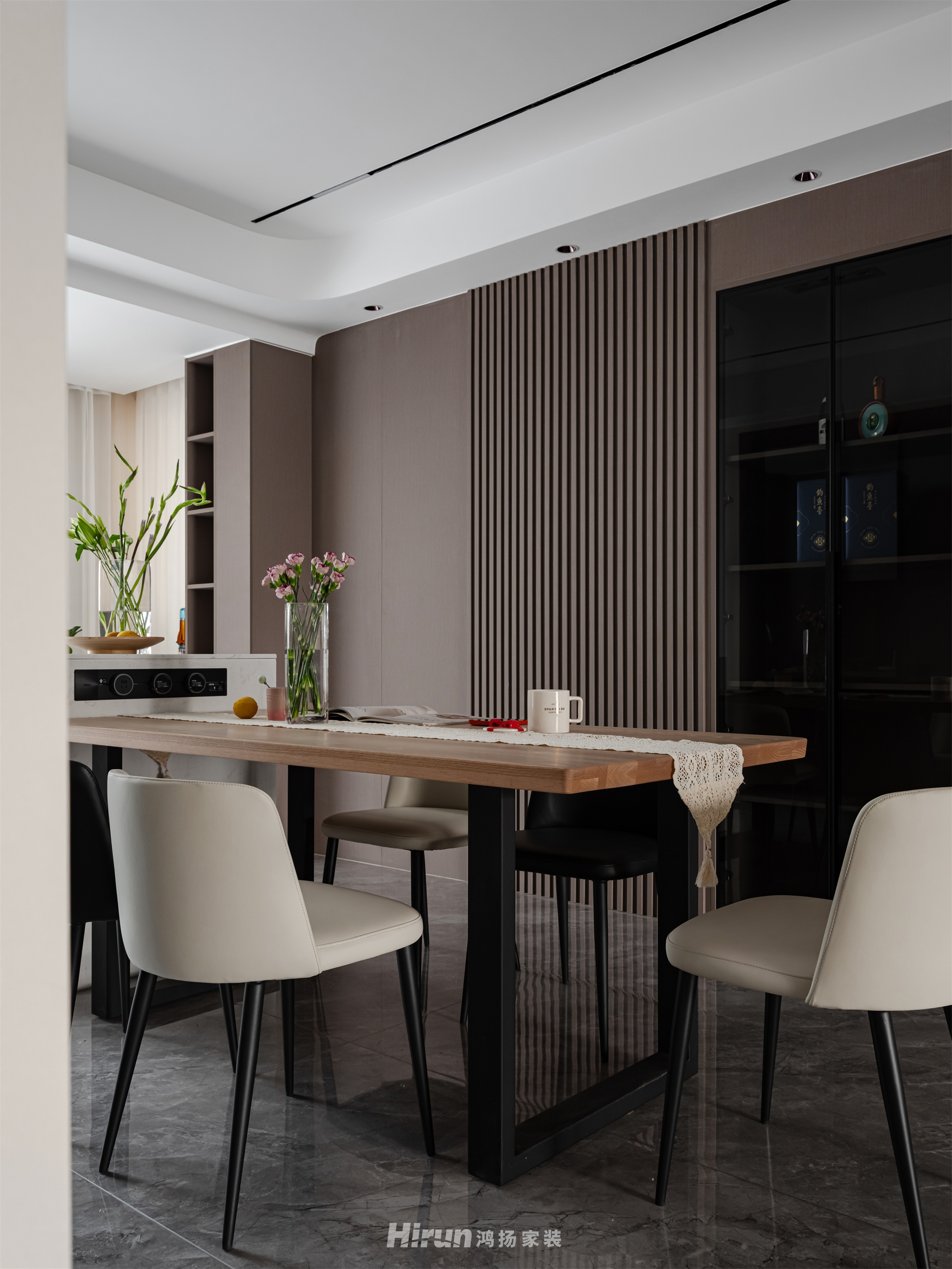 長房星晟公館180㎡雅致現代大平層 裝修案例實景圖-2