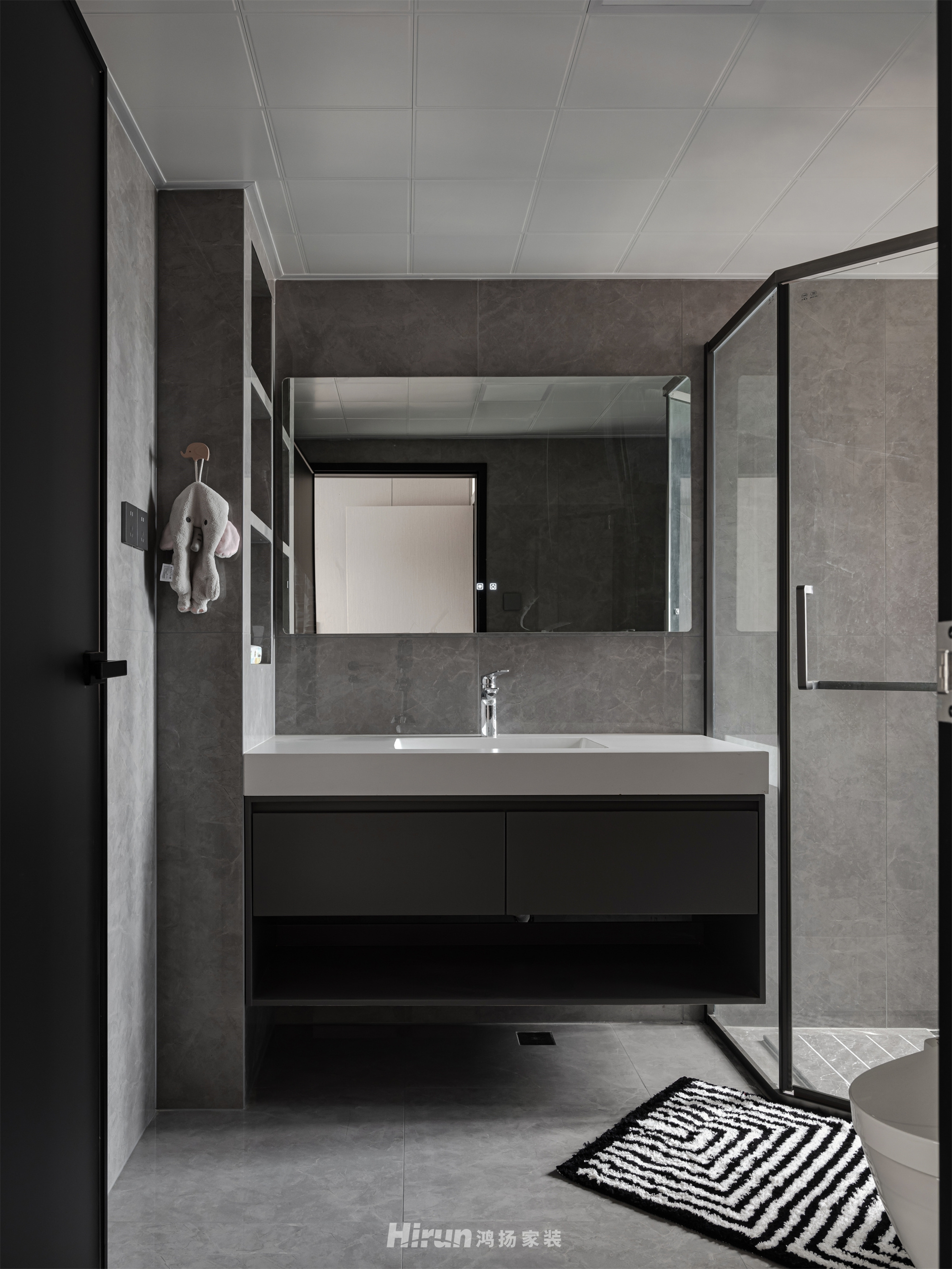 長房星晟公館180㎡雅致現代大平層 裝修案例實景圖-8