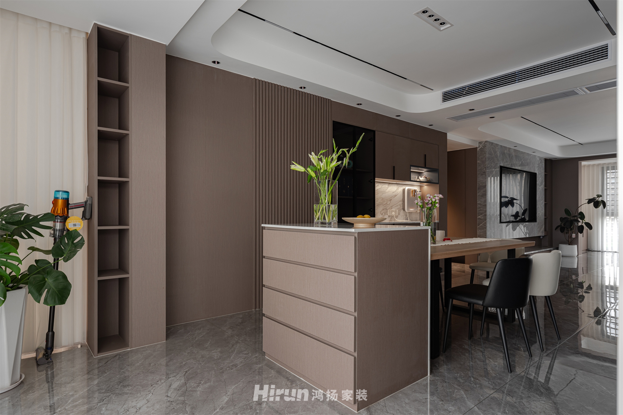 長房星晟公館180㎡雅致現代大平層 裝修案例實景圖-19