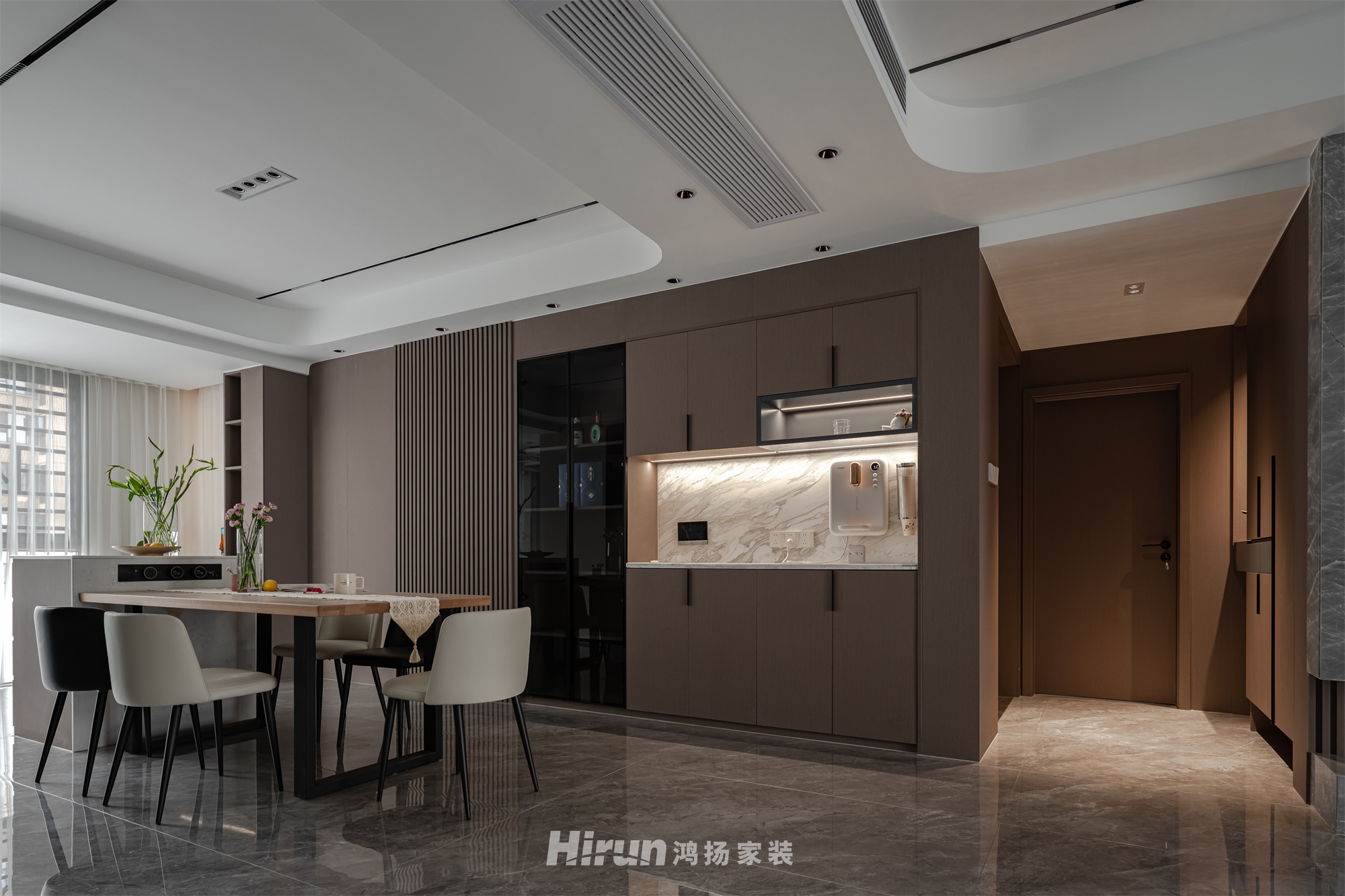 長房星晟公館180㎡雅致現代大平層 裝修案例實景圖-17