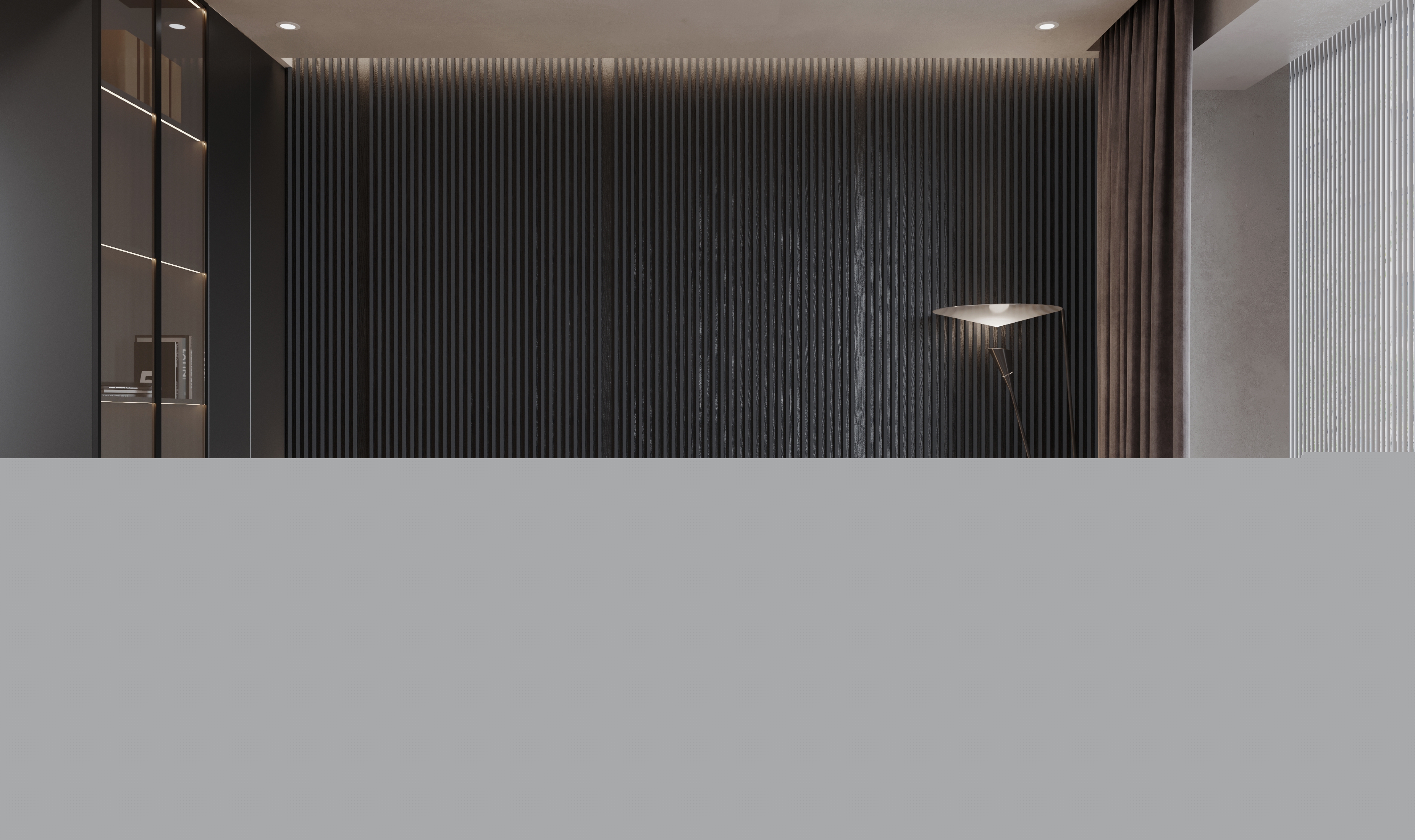 富興御城150㎡新裝飾主義四居室 裝修案例效果圖-1