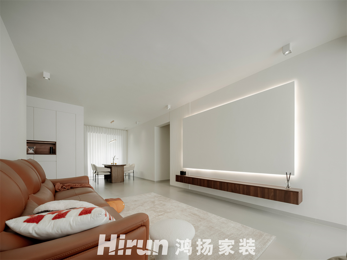 世茂璀璨天城120㎡北歐之光三居室 裝修案例實景圖-23