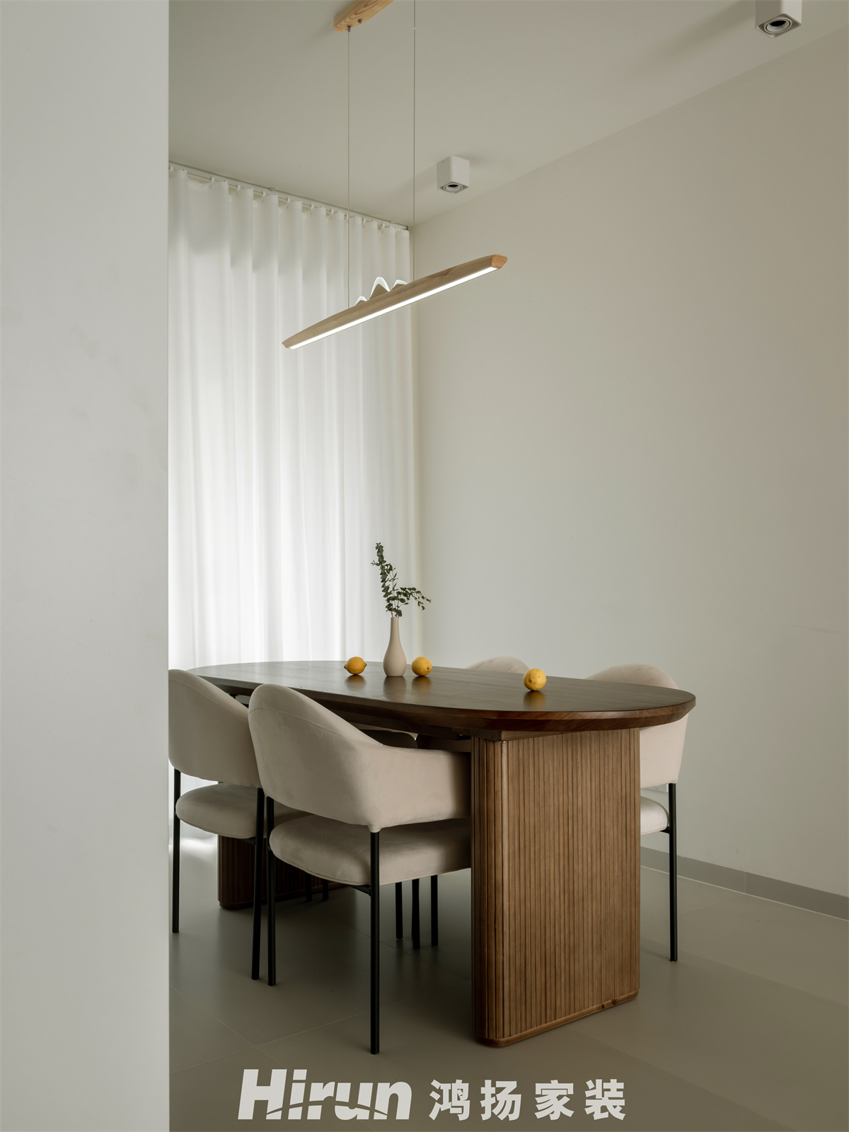 世茂璀璨天城120㎡北歐之光三居室 裝修案例實景圖-20