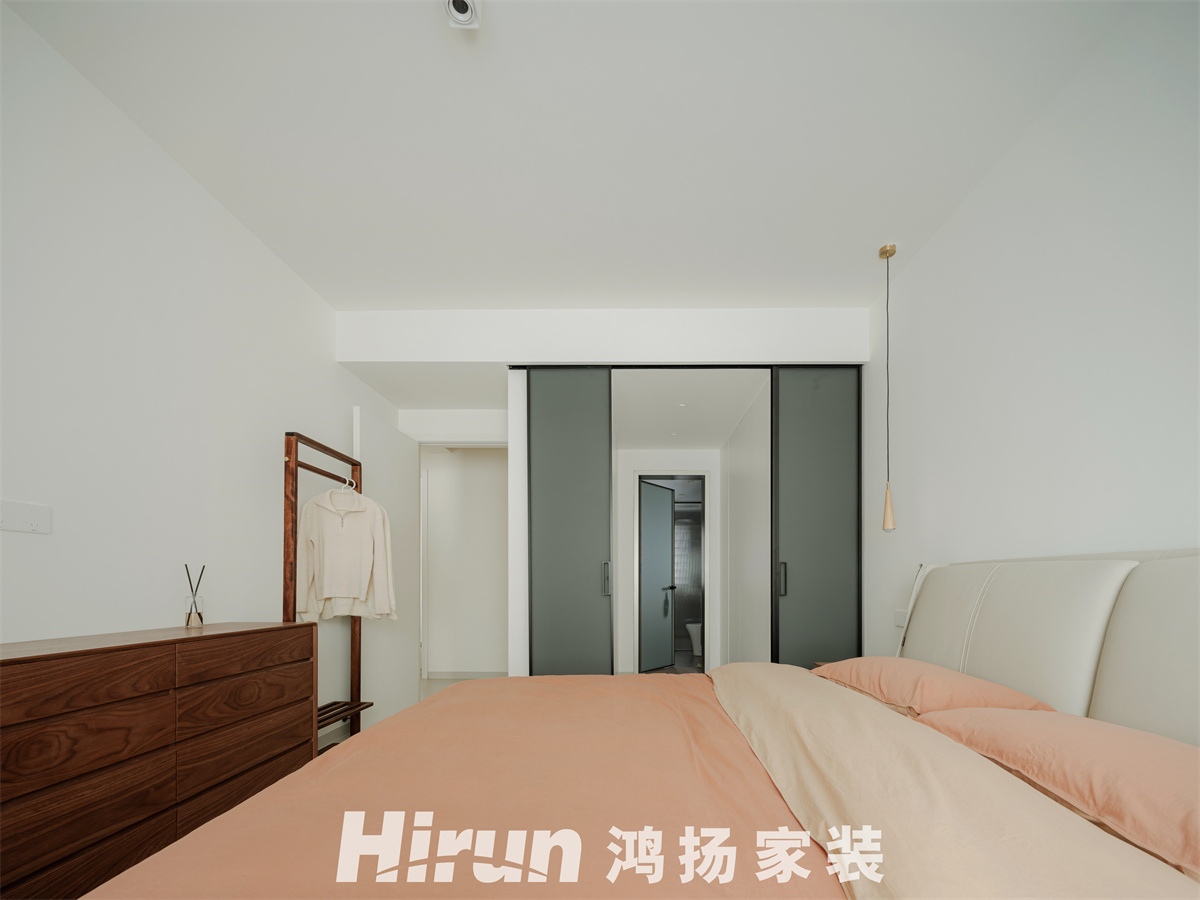 世茂璀璨天城120㎡北歐之光三居室 裝修案例實景圖-15