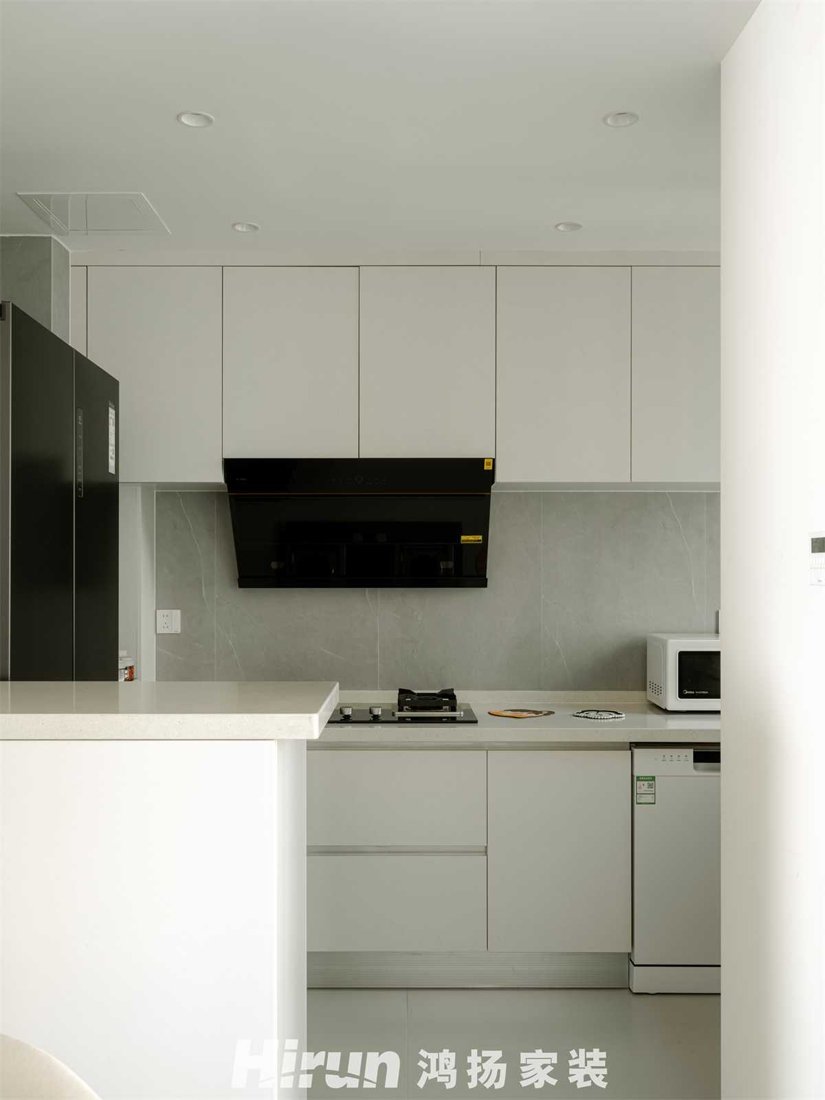 世茂璀璨天城120㎡北歐之光三居室 裝修案例實景圖-8