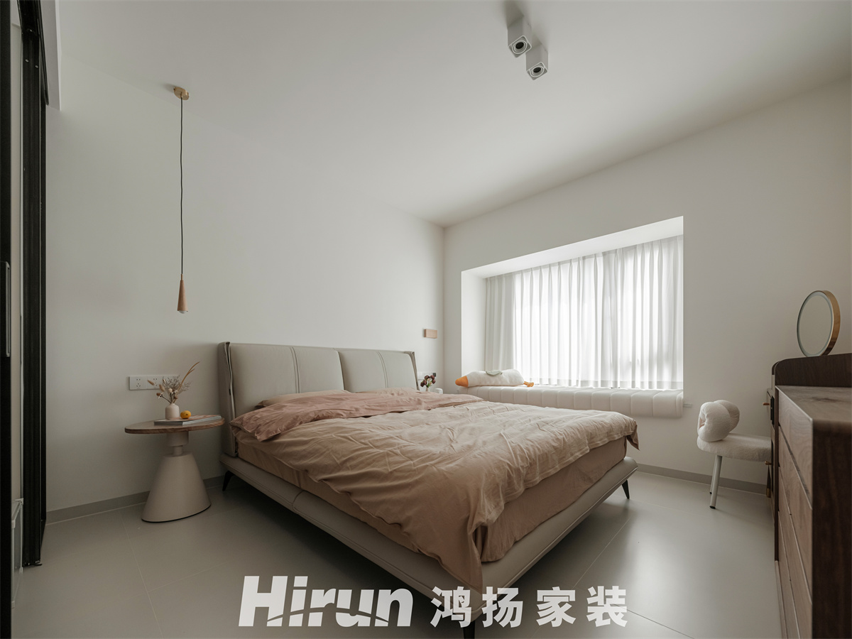 世茂璀璨天城120㎡北歐之光三居室 裝修案例實景圖-21