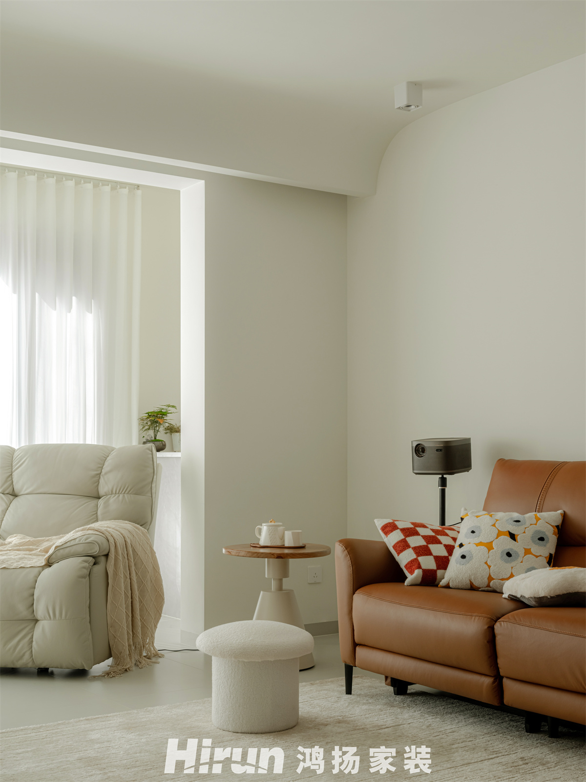 世茂璀璨天城120㎡北歐之光三居室 裝修案例實景圖-4