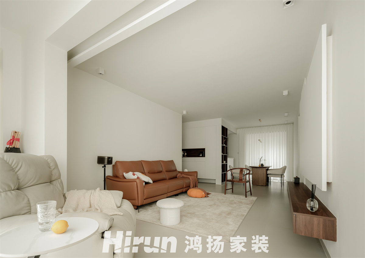 世茂璀璨天城120㎡北歐之光三居室 裝修案例實景圖-17