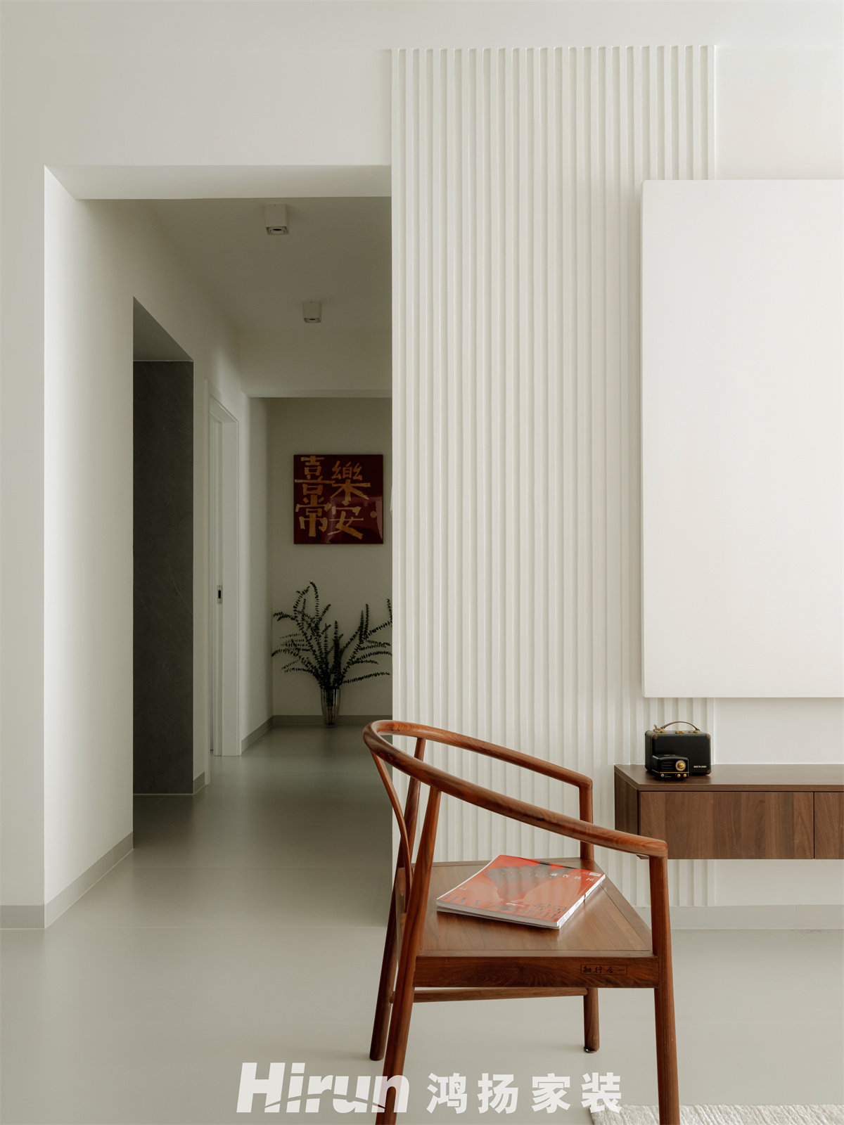 世茂璀璨天城120㎡北歐之光三居室 裝修案例實景圖-5