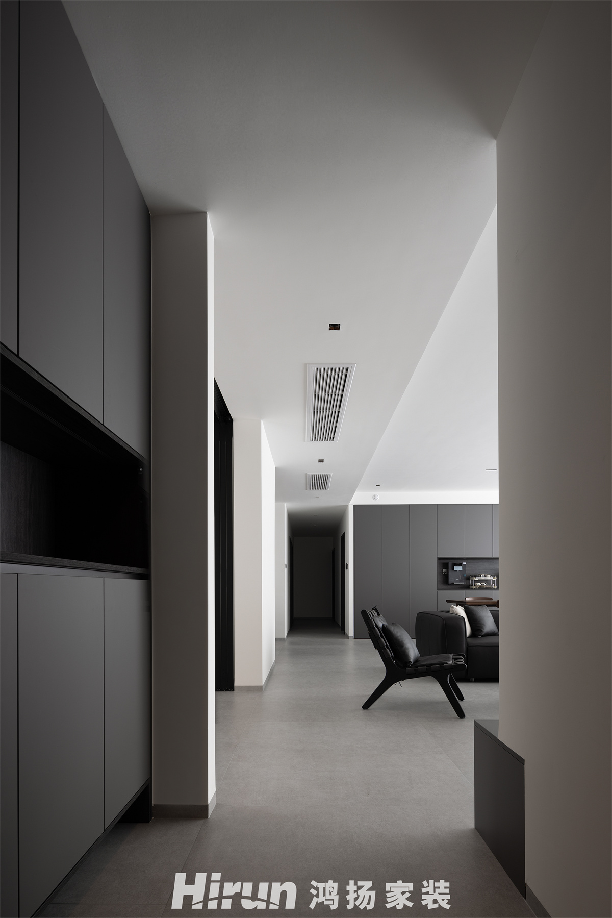 松雅院168㎡雅致現(xiàn)代四居室 裝修案例實(shí)景圖-7