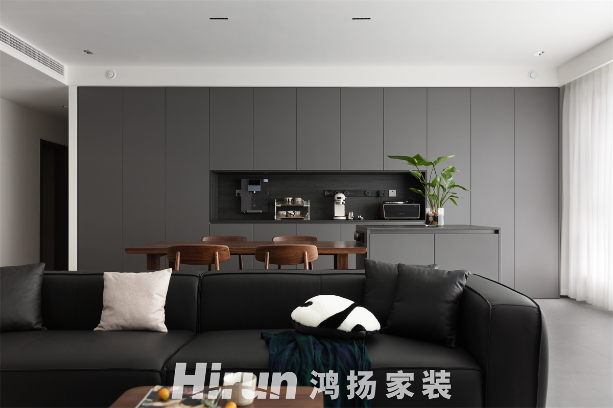 松雅院168㎡雅致現(xiàn)代四居室 裝修案例實(shí)景圖-13