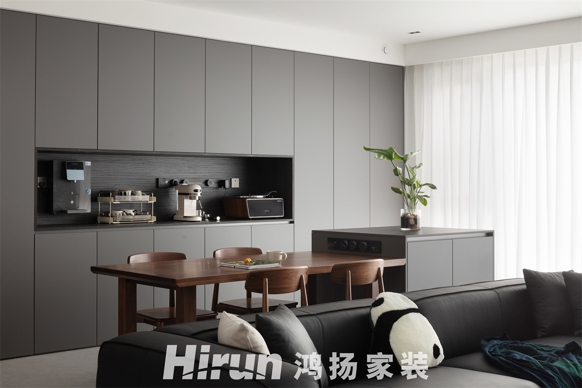 松雅院168㎡雅致現(xiàn)代四居室 裝修案例實(shí)景圖-15