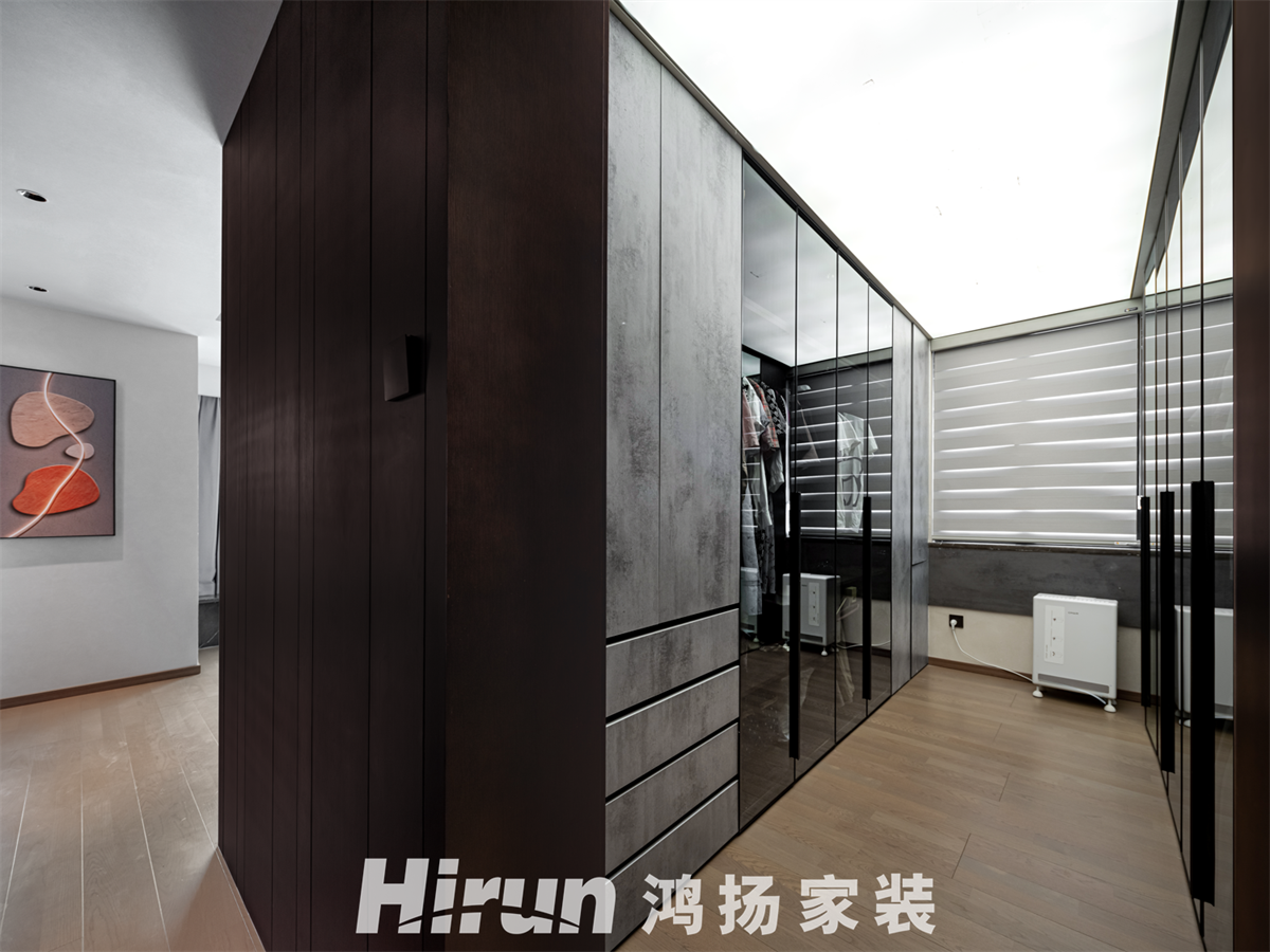 湘江雅頌居220㎡雅致現(xiàn)代復(fù)式 裝修案例實景圖-14