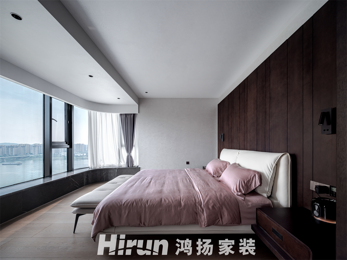 湘江雅頌居220㎡雅致現(xiàn)代復(fù)式 裝修案例實景圖-17