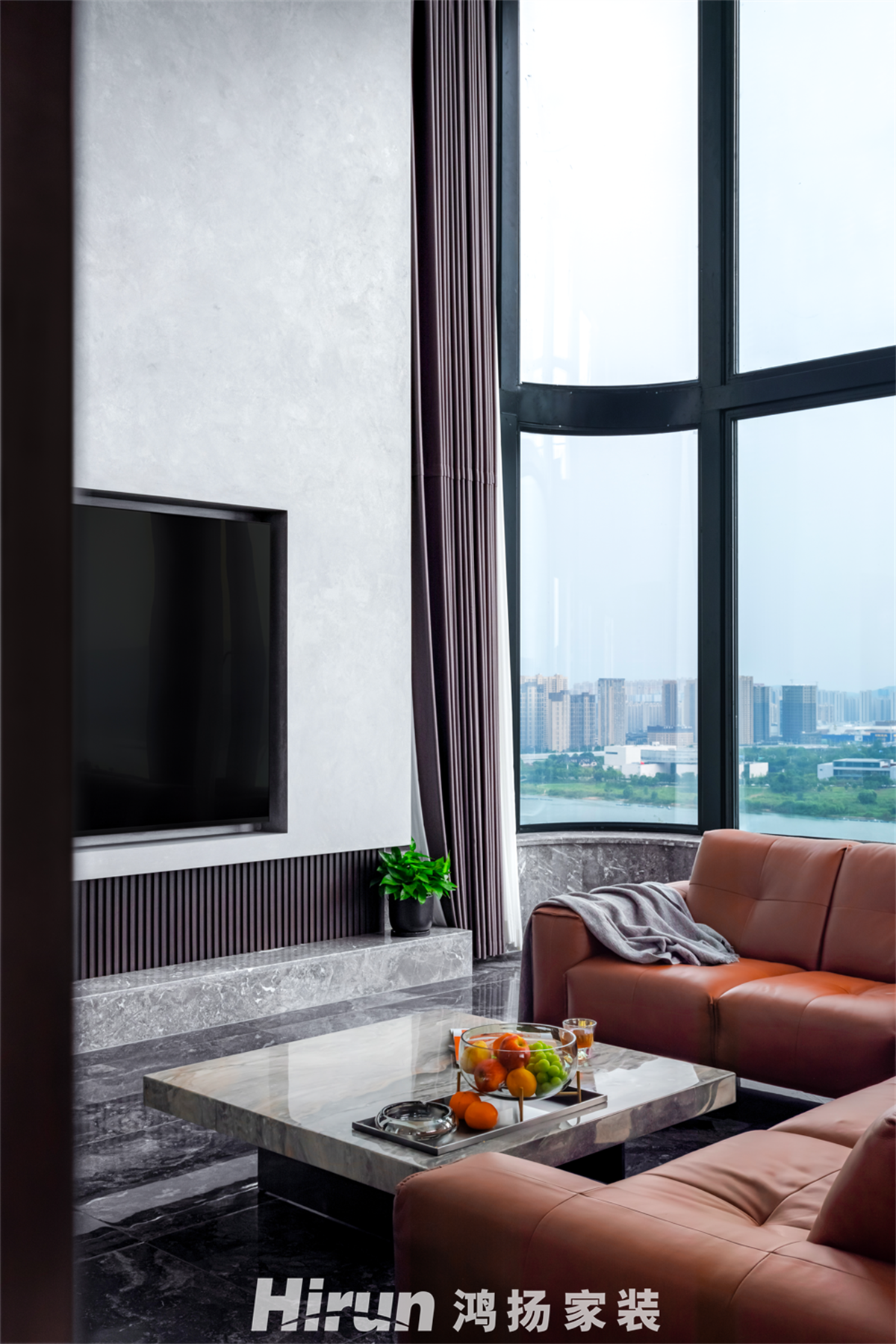 湘江雅頌居220㎡雅致現(xiàn)代復(fù)式 裝修案例實景圖-24