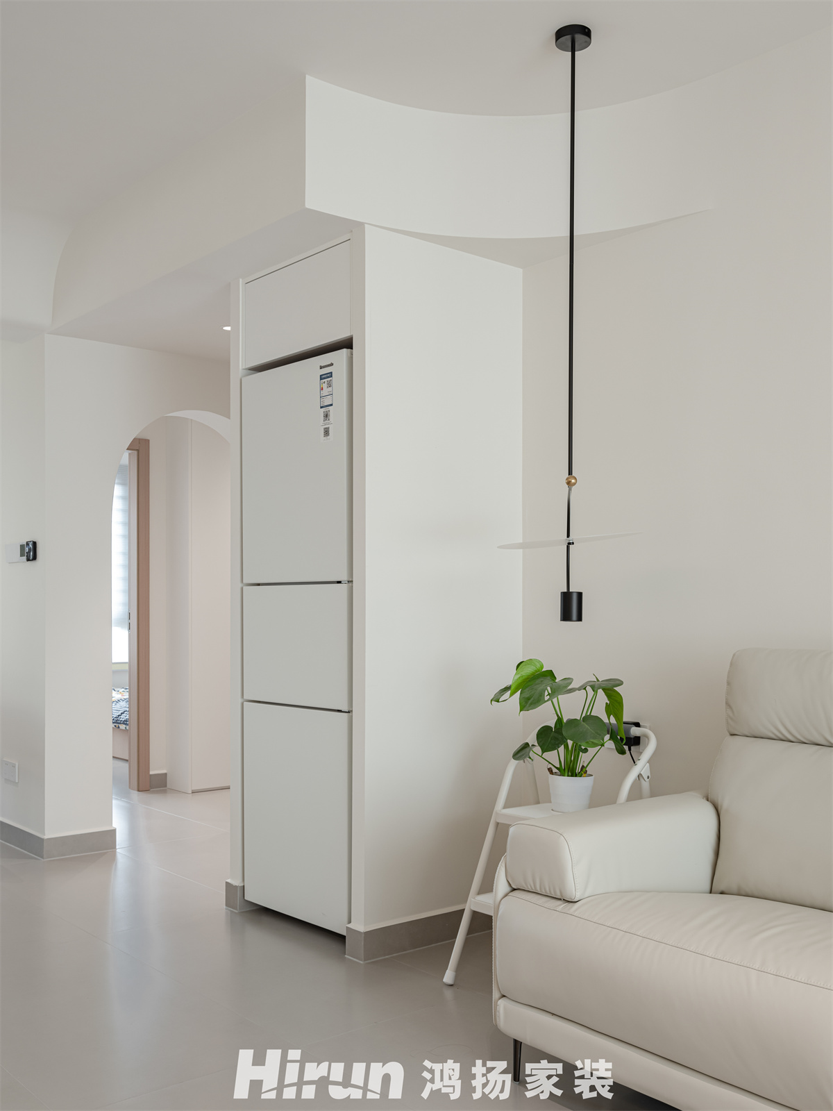 東宜新園90㎡北歐之光三居室 裝修案例實景圖-18