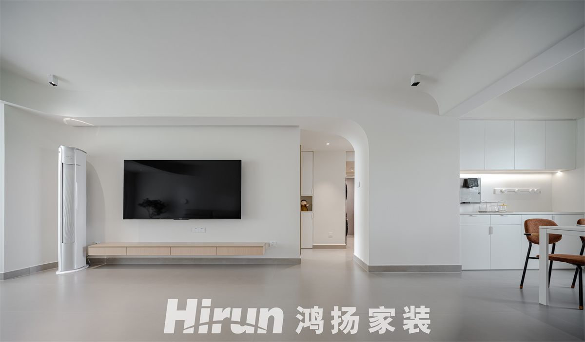 東宜新園90㎡北歐之光三居室 裝修案例實景圖-12