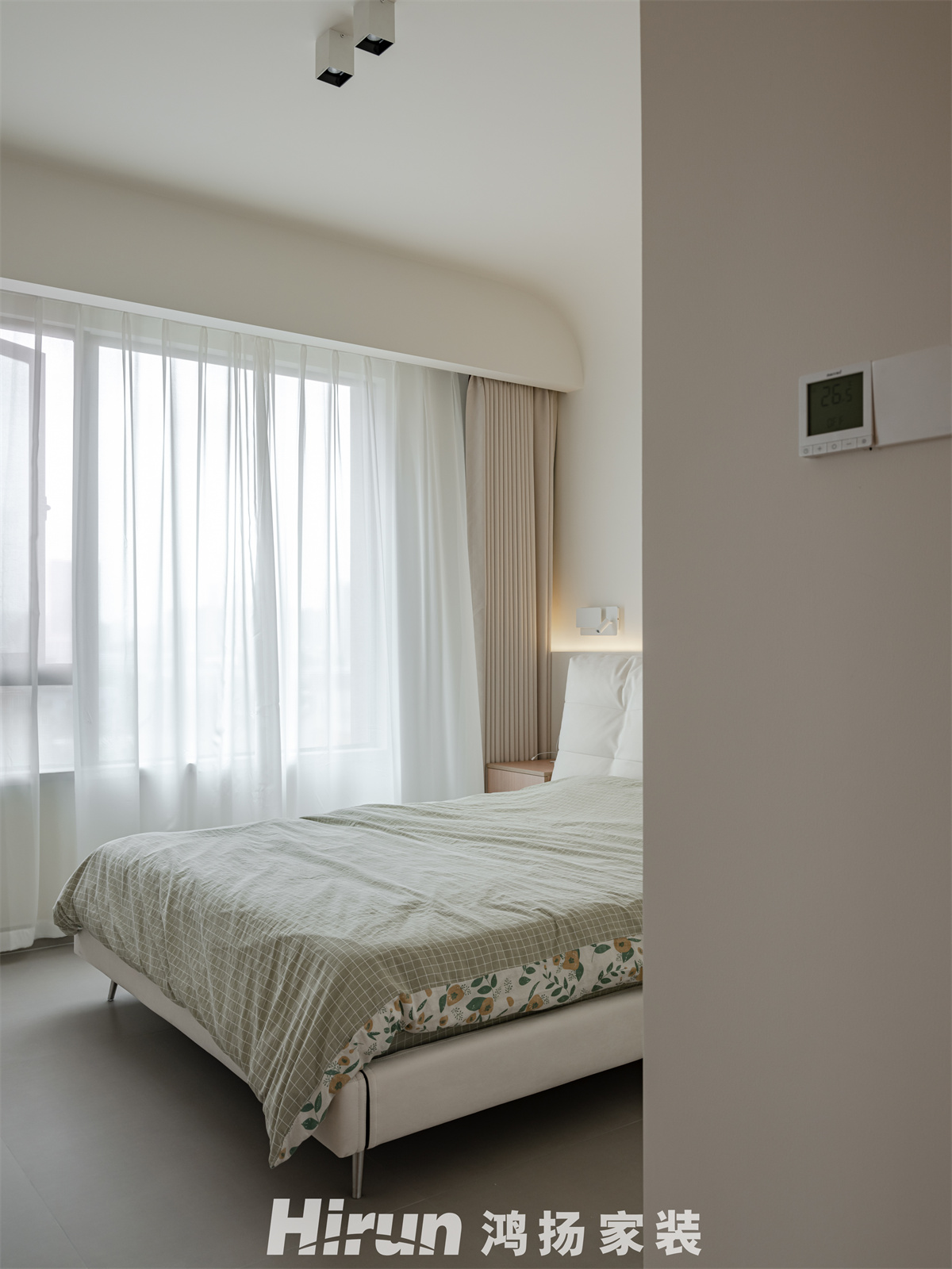 東宜新園90㎡北歐之光三居室 裝修案例實景圖-19