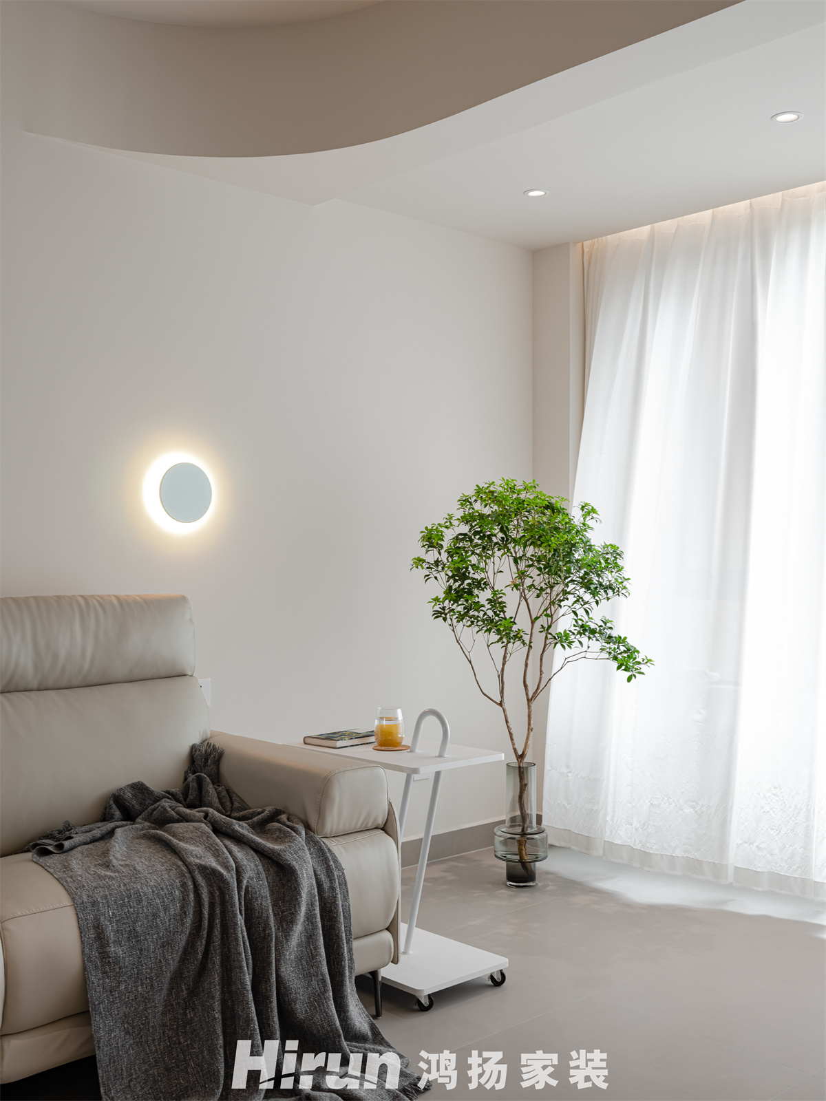 東宜新園90㎡北歐之光三居室 裝修案例實景圖-17