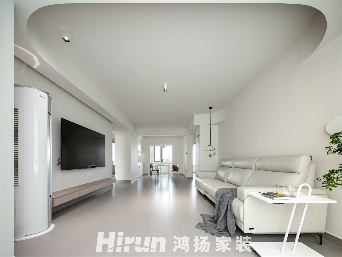 東宜新園90㎡北歐之光三居室 裝修案例實景圖-10