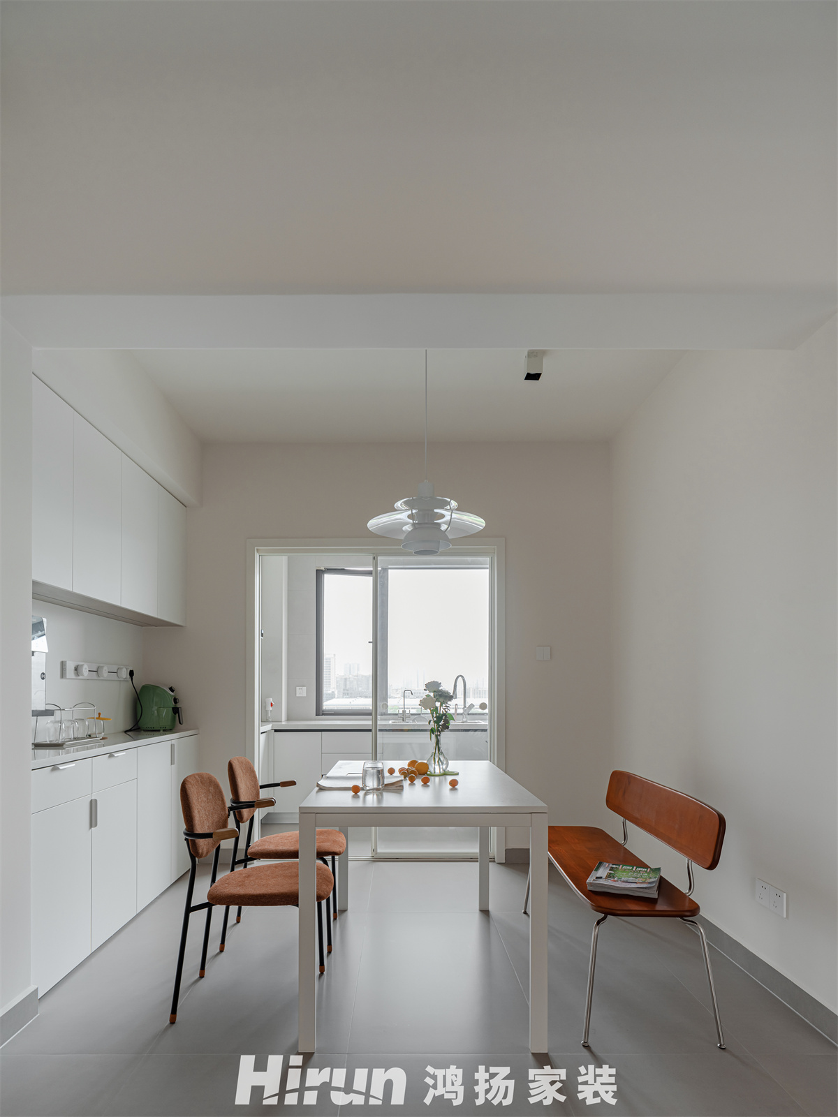 東宜新園90㎡北歐之光三居室 裝修案例實景圖-4